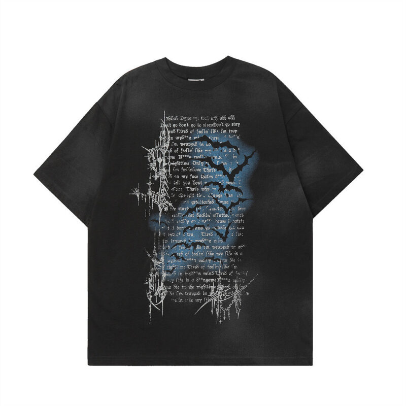 BATS DESIGN T-SHIRT - Image 5