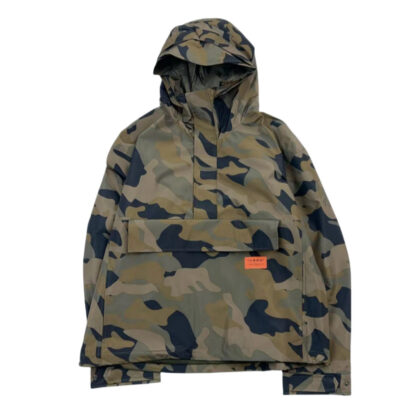 CAMOUFLAGE HOODED JACKET