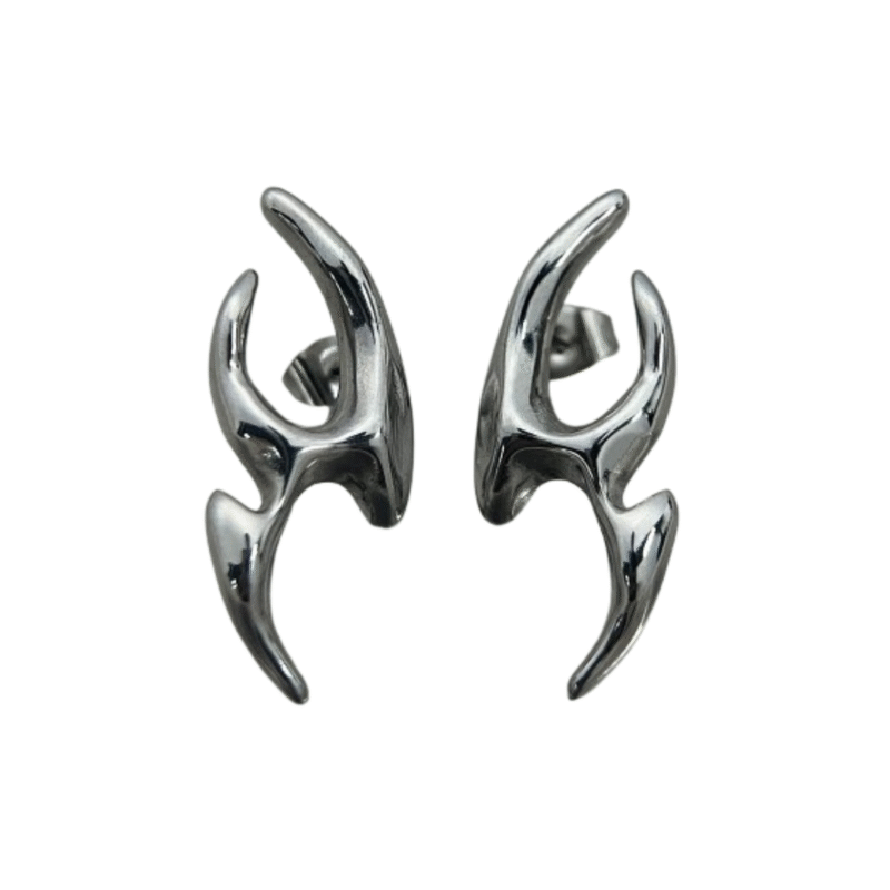 ALIEN EARRINGS STUDS