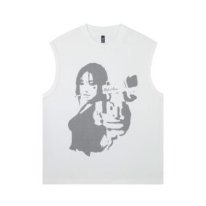 SLEEVELESS T-SHIRT
