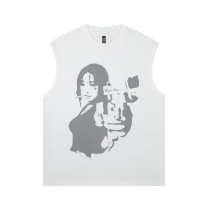 SLEEVELESS T-SHIRT