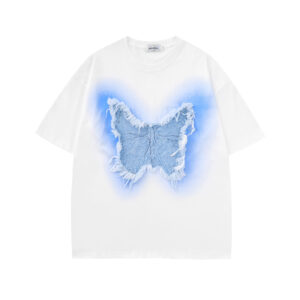 RAW BUTTERFLY PATCH UNISEX T-SHIRT